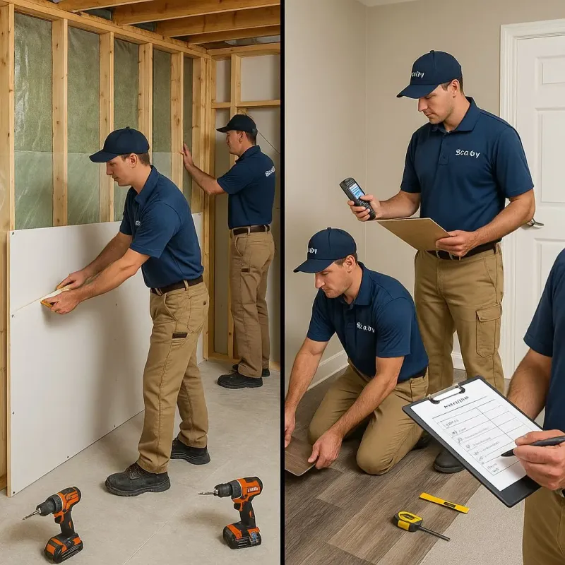Repairs and Reconstruction process in Ishpeming, MI